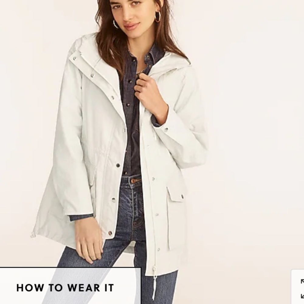 J Crew Petite relaxed perfect lightweight jacket BF451